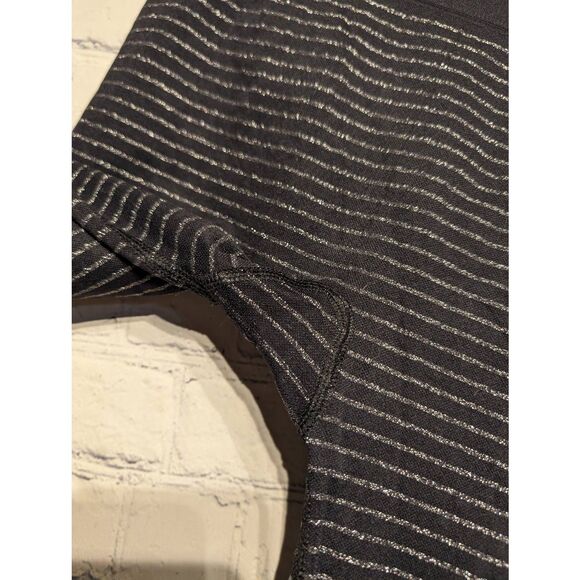 Athleta new silver striped leggings size small - Picture 3 of 5
